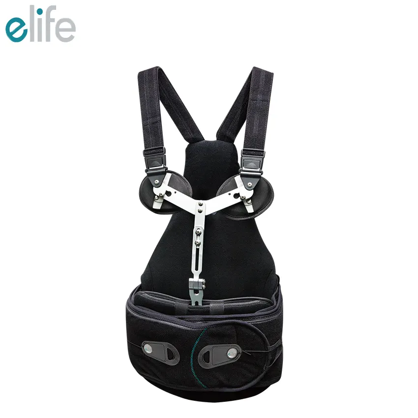 E-Life E-WA023 Verstelbare Comfortabele Roller Snelheid Spinale Systeem Terug Ondersteuning Riem Taille Back Brace