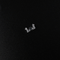 Lentille optique LED carrée F10-6 à angle de faisceau étroit pour lampes de poche