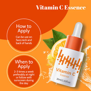 Esencia facial con vitamina C <span class=keywords><strong>que</strong></span> <span class=keywords><strong>contiene</strong></span> ácido hialurónico, elimina manchas oscuras, hidrata, repara, esencia antienvejecimiento, cuidado facial de la piel, 30 ml - Product Image 4