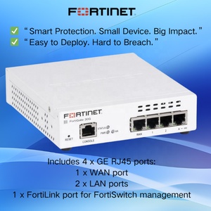 Fortinet FG-30G, FortiGate Original, Dispositivo de Firewall de Próxima Generación, IPS, Nuevo Hardware para Redes Empresariales, 1 Año de Garantía, Entrega Rápida - Product Image 5