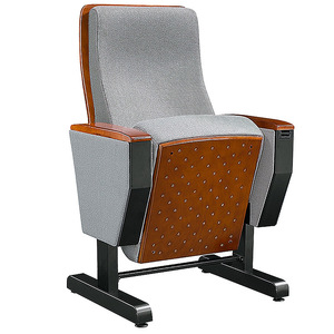 Asiento de Cine Henmei 8802, Silla de Cine Tapizada con Reposabrazos de Madera - Product Image 4