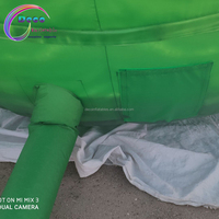 Monstre vert gonflable géant pour la publicité