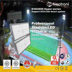 Usine-directe de Taiwan 700W 800W 900W 1000W 1100W 1200W 400W lumière d'inondation solaire - Product Image 6