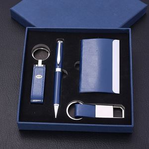 Set de Regalo USB de Cuero Estilo Chino Creativo, Porta Tarjetas de Visita, Llavero, Memoria USB, Personalización para Empresas - Product Image 4
