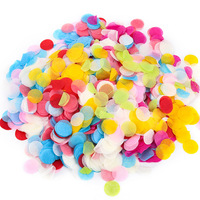 Fournisseur de mariage en gros : Confettis biodégradables en papier de 2,5 cm, dissolvables dans l'eau de 1,5 cm pour des décorations élégantes de fêtes de mariage