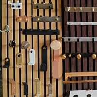 Matériel de montage pour panneaux muraux en bois à lattes professionnels, clips acoustiques spécialisés pour le système d'installation Akupanel