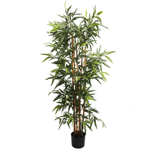 Palos de bambú artificiales de plástico para decoración interior y exterior, palos de bambú de calidad - Product Image 1