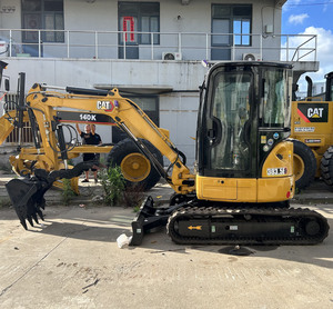 Excavatrice sur chenilles hydraulique CAT 303.5E 3 tonnes, bon état, faible nombre d'heures, performances stables, occasion, pour la construction - Product Image 5
