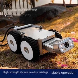 150mm WIFI Boru İnceleme Sistemi Robot Kamera Uzunluk Sayacı Uzaktan Kumanda IP67 Su Geçirmez 100-200M Menzil SDK PAN/TILT - Product Image 2