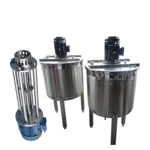 Émulsifiant Homogénéisateur Sous Vide à Cisaillement Élevé Prix Usine Moteur Siemens 12Kw pour Crème Visage et Corps, Mélangeur Cosmétique - Product Image 4