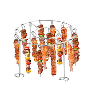 201 Thép Không Gỉ Nồi Chiên Không Khí Nướng Phụ Kiện Xiên Đứng Dọc Xiên Chủ Cho Nướng Nhà Bếp - Product Image 1