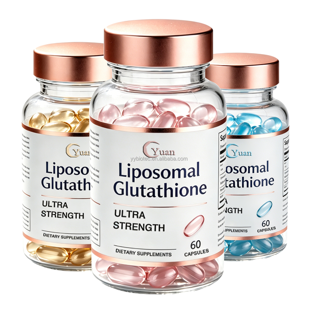 TK Amazon Hot Sell High-quality Ultra Strength Liposomal Glutathione Blend Skin Whitening Collagen Vitamin C Softgel Capsules