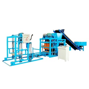 QTJ4-25 Cellular Lightweight Curb Concrete Ventilation Block Making Machine Price Automatic Diesel Engine Brick Laying Machine