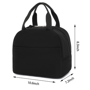 <b>Insulated</b> Aluminum Foil Lunchbox Bag Portable Kids Cooler <b>Lunch</b> Bag <b>Insulated</b> Thermal <b>Lunch</b> <b>Box</b> Picnic Supplies Bags - Product Image 3