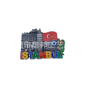 Souvenir Turistici Turchia <span class=keywords><strong>ISTANBUL</strong></span> <span class=keywords><strong>Istanbul</strong></span> Hagia Sophia Adesivi per Frigorifero in Lega di Zinco - Product Image 5