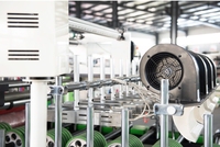 Ligne de production d'emballage intelligente WPC Wide Board MDF Surface PUR Machines à bois