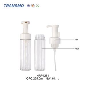 Botella de Plástico con Bomba de Espuma de 200 ml al por Mayor para Loción, Mascarilla Facial, Logotipo Personalizado para Envases de Champú y Cosméticos - Product Image 2