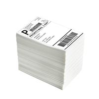 Label Pengiriman Termal Lipat 4X6 inci Grosir Pabrik, Tahan Air, Fitur Anti Minyak untuk Supermarket