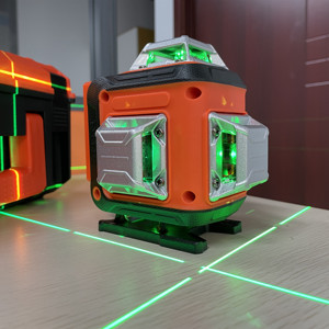 4X360 Laser Chéo Cấp 4D Tự San Lấp Mặt Bằng Bốn Mặt Phẳng Cân Bằng Và Căn Chỉnh Công Cụ Laser Chùm Màu Xanh Lá Cây Để Xây Dựng - Product Image 2