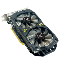 CENTAUR RX 580, 8GB PCIe 3.0 baru HD/3 * DP PC Gaming kartu Video dengan 2048SPG Twin Frozen Fan GDDR5 tipe memori Video