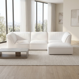 Divano in schiuma compressa a forma di L, senza struttura in legno, chaise longue di alta gamma, <span class=keywords><strong>set</strong></span> divani di lusso - Product Image 3