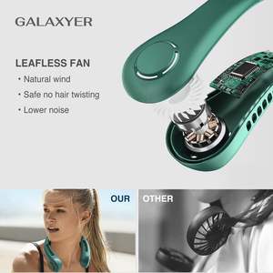 Ventilador de Cuello Portátil al por Mayor | Ventilador Portátil Recargable por USB de 4000 mAh, Sin Enredos de Cabello, para Viajes, Regalos de Cumpleaños para Hombres, Mujeres, Mamá - Product Image 6