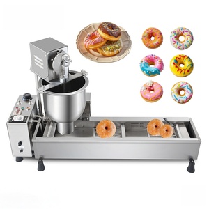 Máquina de <span class=keywords><strong>Donuts</strong></span> Automática con Certificación CE, Freidora Comercial de <span class=keywords><strong>Donuts</strong></span> de Acero Inoxidable para Fábrica de Snacks de Alta Productividad - Product Image 1