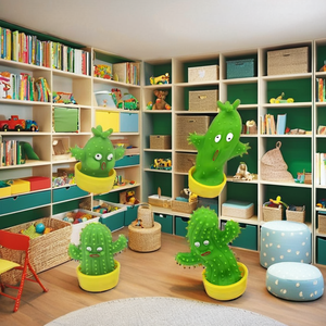 Juguetes Sensoriales Antiestrés de TPR con Forma de Cactus y Rana, para Niños, Unisex - Product Image 3