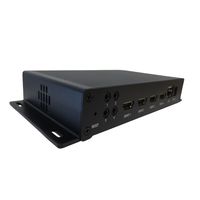 Codificador de Video IP de 4 Canales H.265/H.264 SRT RTMP HTTP ONVIF Compatible con Servidor IPTV para Transmisión en Vivo