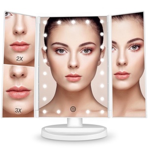 Mini Foldable LED Cosmetic <b>Mirrors</b> Home Use Makeup <b>Mirror</b> Beauty Equipment - Product Image 6