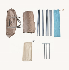 <span class=keywords><strong>Tenda</strong></span> Teepee per Adulti HISPEED, Triangolare <span class=keywords><strong>Bianca</strong></span> 2x2m, per 2 Persone, Portatile, Impermeabile, in <span class=keywords><strong>Cotone</strong></span> Rinforzato - Product Image 4