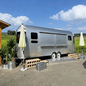 VIC Street Mobile <b>Kitchen</b> Pizza Catering Food Trailer Stainless Steel Aluminum Chips Snack Food Candy China - Product Image 4