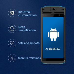 Kho dữ liệu thu Android 13 gồ ghề cầm tay 2D QR đọc mã vạch công nghiệp Máy quét mã thu dữ liệu kho PDAs - Product Image 2