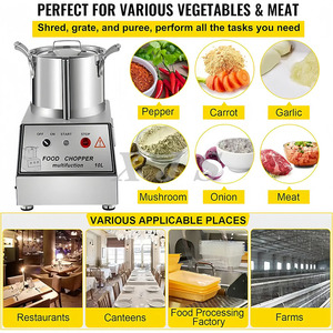 Mini Picadora Comercial de Verduras, Picadora Eléctrica Multifuncional Automática para Cebolla, <span class=keywords><strong>Ajo</strong></span>, Zanahoria y Repollo - Product Image 4