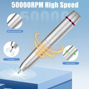 Machine à ongles professionnelle portable en plastique avec écran LCD et fonction Power Bank 35000 tr/min, kit de retrait de gel UV - Product Image 3