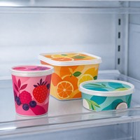 Matériau IML OEM pour gobelets alimentaires injectés et contenants moulés par soufflage avec impression couleur personnalisée