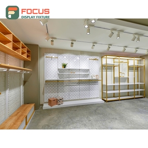 Contemporary Boutique Store Tempered Glass Display System Solution Provider Chain Clothing Store - Product Image 1