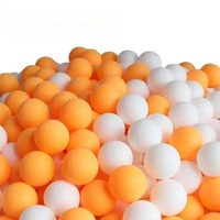 Jeu de Tennis de Table Joyeux Pastel Décorations de Fête d'Anniversaire 40mm Arc-en-Ciel Fun Bachelorette Pong Jeu Smiley Pong Balls