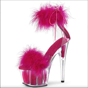 Sandales de fête sexy et moelleuses pour femmes en gros, chaussures de danse exotiques de 7 pouces, chaussures de <span class=keywords><strong>pole</strong></span> <span class=keywords><strong>dance</strong></span> pour femmes, chaussures de strip-tease et chaussures de sexe pour le lit - Product Image 1