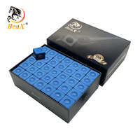 Vente en gros d'usine - Craie de billard et de snooker BenX KC101 8A Plus, performance optimale, 144 pièces