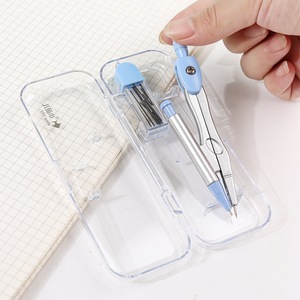 Ensemble de compas en alliage d'aluminium Little Fish 2389, outil de dessin pour examen scolaire, instrument mathématique multifonctionnel - Product Image 2