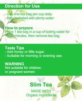 Té Adelgazante Herbal Detox OEM, Bolsa de 28 Días, Té Adelgazante Sin Azúcar, Quema Grasa Abdominal, Suplementos para Bajar de Peso para Adultos