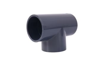 Raccord en <span class=keywords><strong>T</strong></span> égal en plastique industriel pour tuyaux UPVC, vente directe usine, connecteur de tuyau à <span class=keywords><strong>3</strong></span> voies - Product Image 2