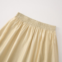 Ensemble chemise décontractée personnalisée de haute qualité chemise à nouer à la taille ensemble jupe en maille multicouche taille élastique ensemble deux pièces en maille pour femmes