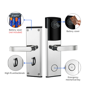 Système de verrouillage de porte intelligent de sécurité par carte d'accès à l'hôtel à prix réduit en option de plusieurs couleurs pour <span class=keywords><strong>maison</strong></span> d'hôtes et hôtel - Product Image 2