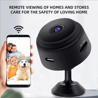 Mini caméra de surveillance WiFi, caméra de surveillance à distance, caméra intelligente pour la maison, capture vidéo sans fil pour la maison/le bureau