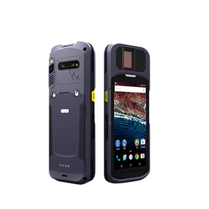 Máquina biométrica de mano Android con escáner de huellas dactilares, lector de tarjetas de identificación inteligente para autenticación de votantes, control de fronteras - Product Image 1