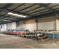 Honghua nouvelle technologie colle thermofusible point tissu faisant des machines revêtement à base d'eau machine à plastifier
