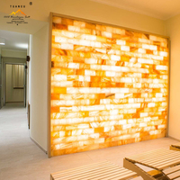 Brique/bloc/dalle 30cm * 20cm * 3.75cm de salle de spa de sel de l'Himalaya de cristal rose de haute qualité de fabrication du Pakistan