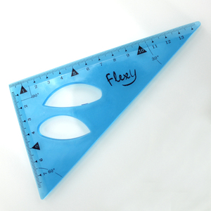 Set di Matematica con Righello Flessibile, Goniometro, Quadrante, Set di 4 Righelli Flessibili, Set di Righelli da 30 cm - Product Image 3